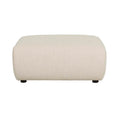 Juno Cloud Ottoman Cashew Tweed