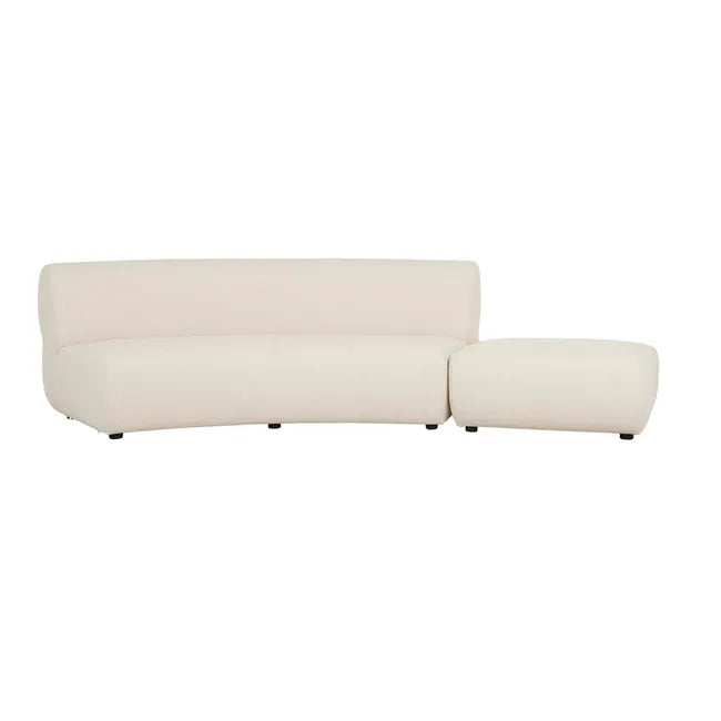 Juno Cloud Ottoman Cashew Tweed