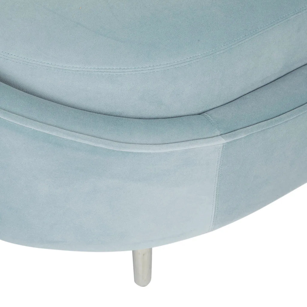 Juno Slope Rise Day Bed Celeste Velvet