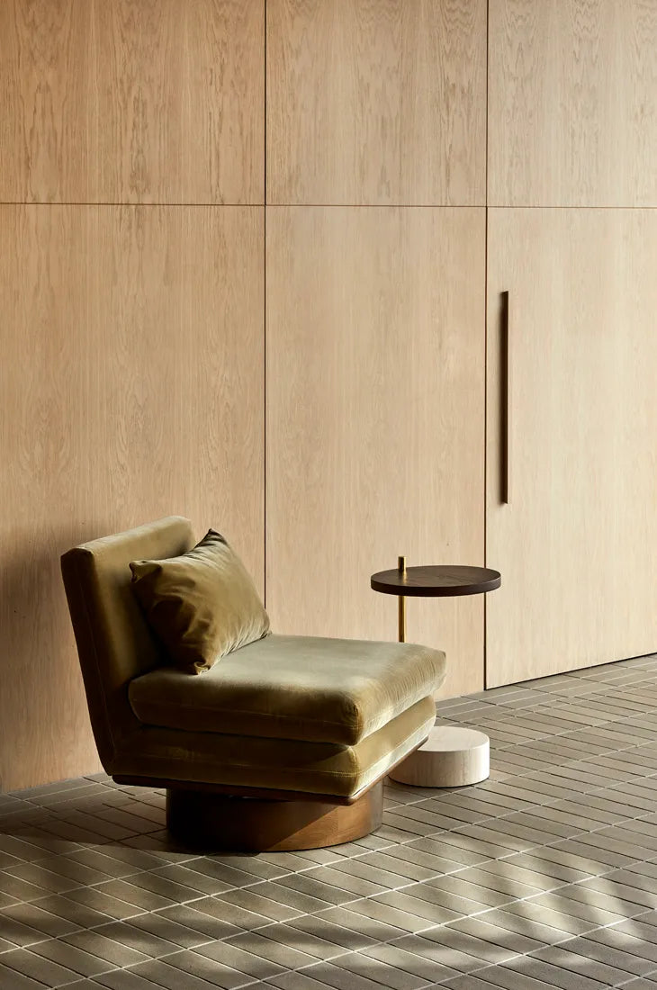 Kennedy Axis Chair Stone Slub