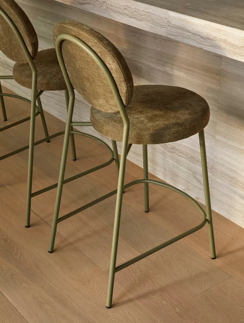 Laylah Loop Barstool Copeland Olive