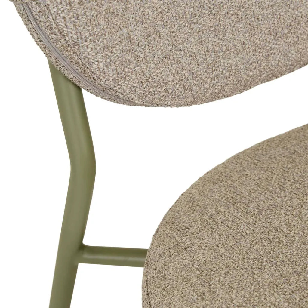 Laylah Loop Dining Chair Lagoon Speckle