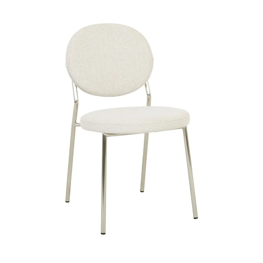Laylah Loop Dining Chair Sandcastle Tweed