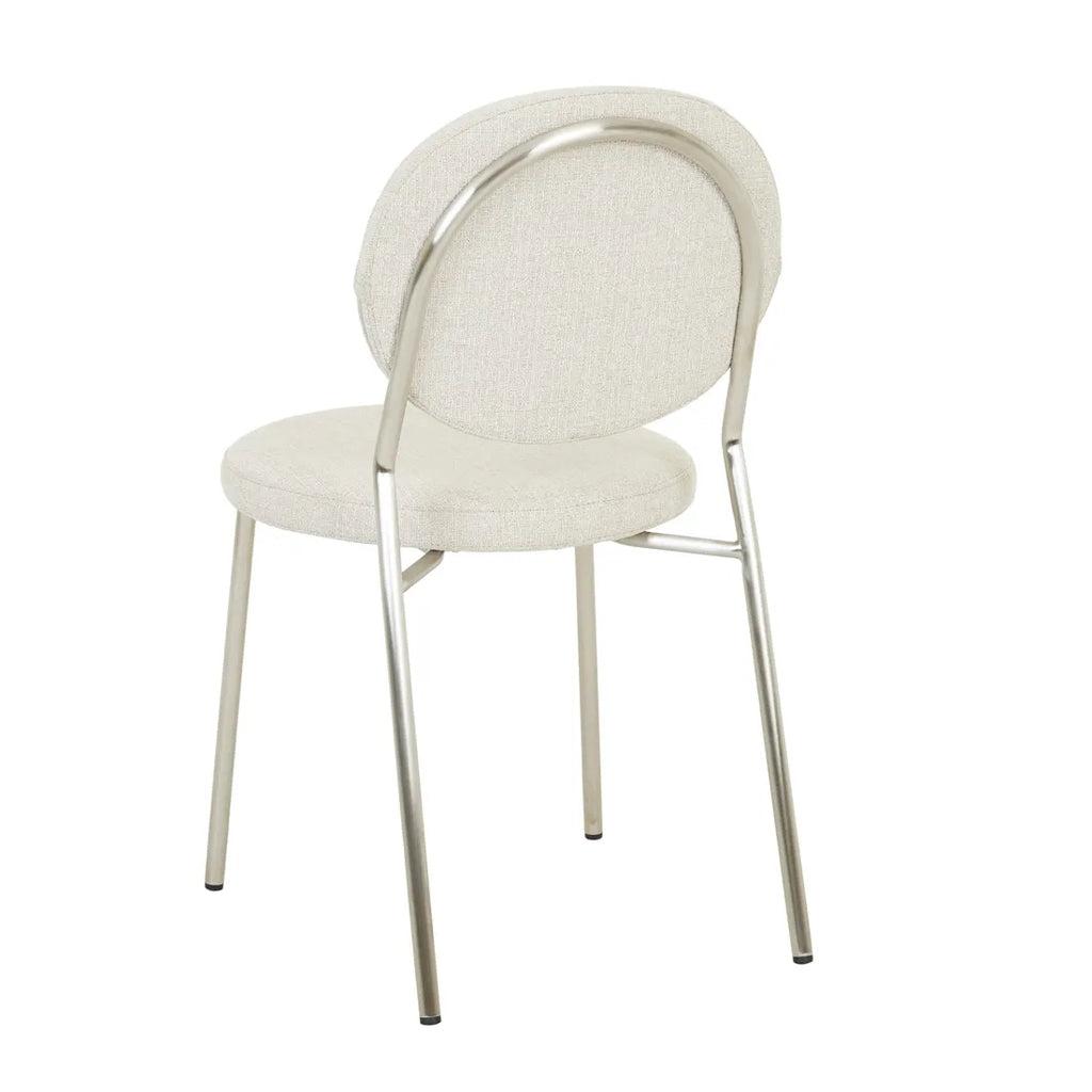 Laylah Loop Dining Chair Sandcastle Tweed