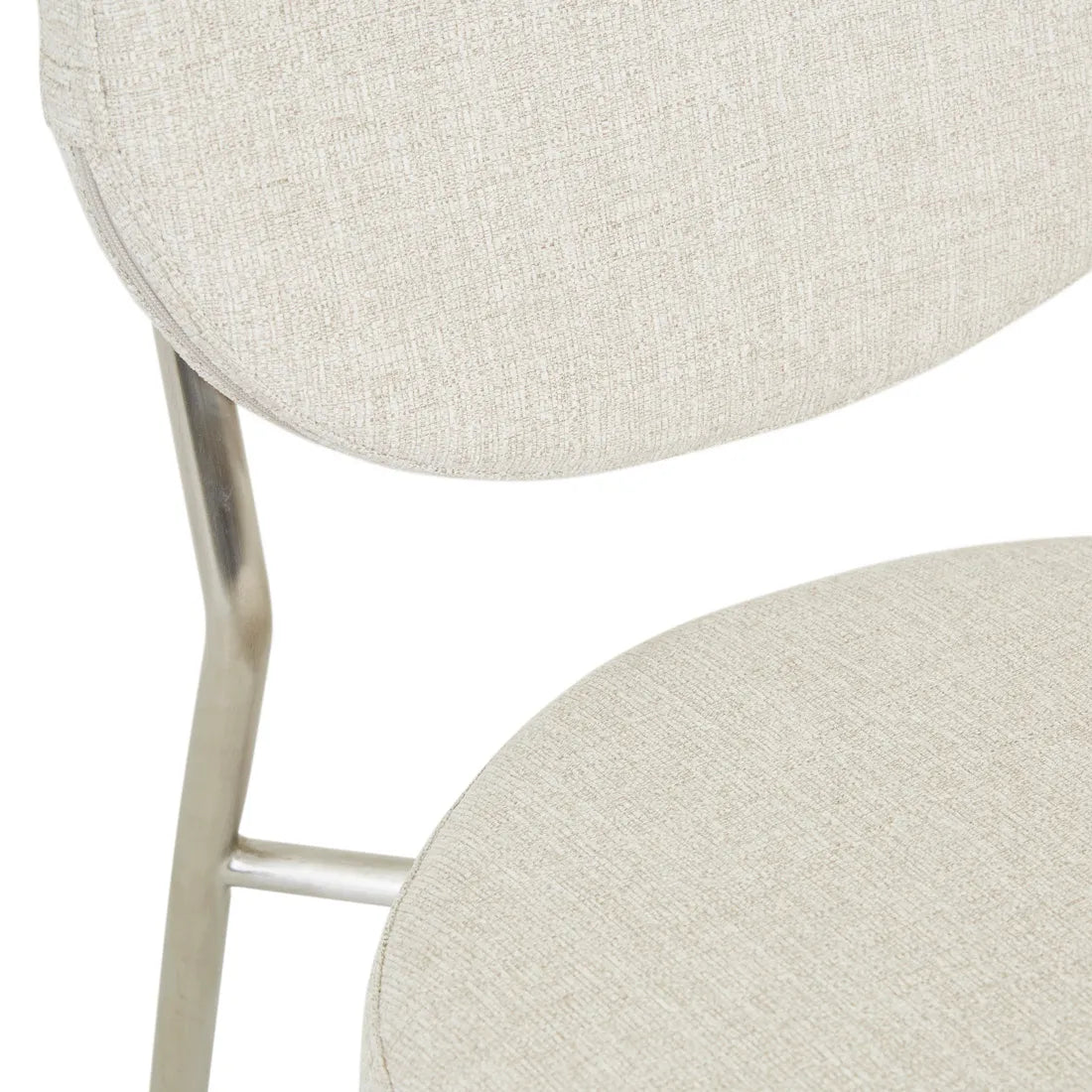 Laylah Loop Dining Chair Sandcastle Tweed