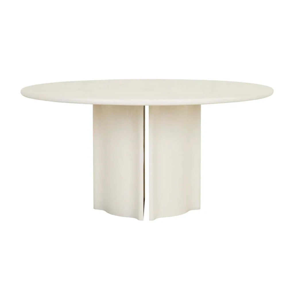 Leon Round Dining Table Six Seater Porcelain
