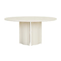 Leon Round Dining Table Six Seater Porcelain