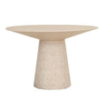 Livorno Sphere Dining Table Six Seater Sand Fleck