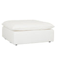 Madrid Retreat Ottoman Dove Linen