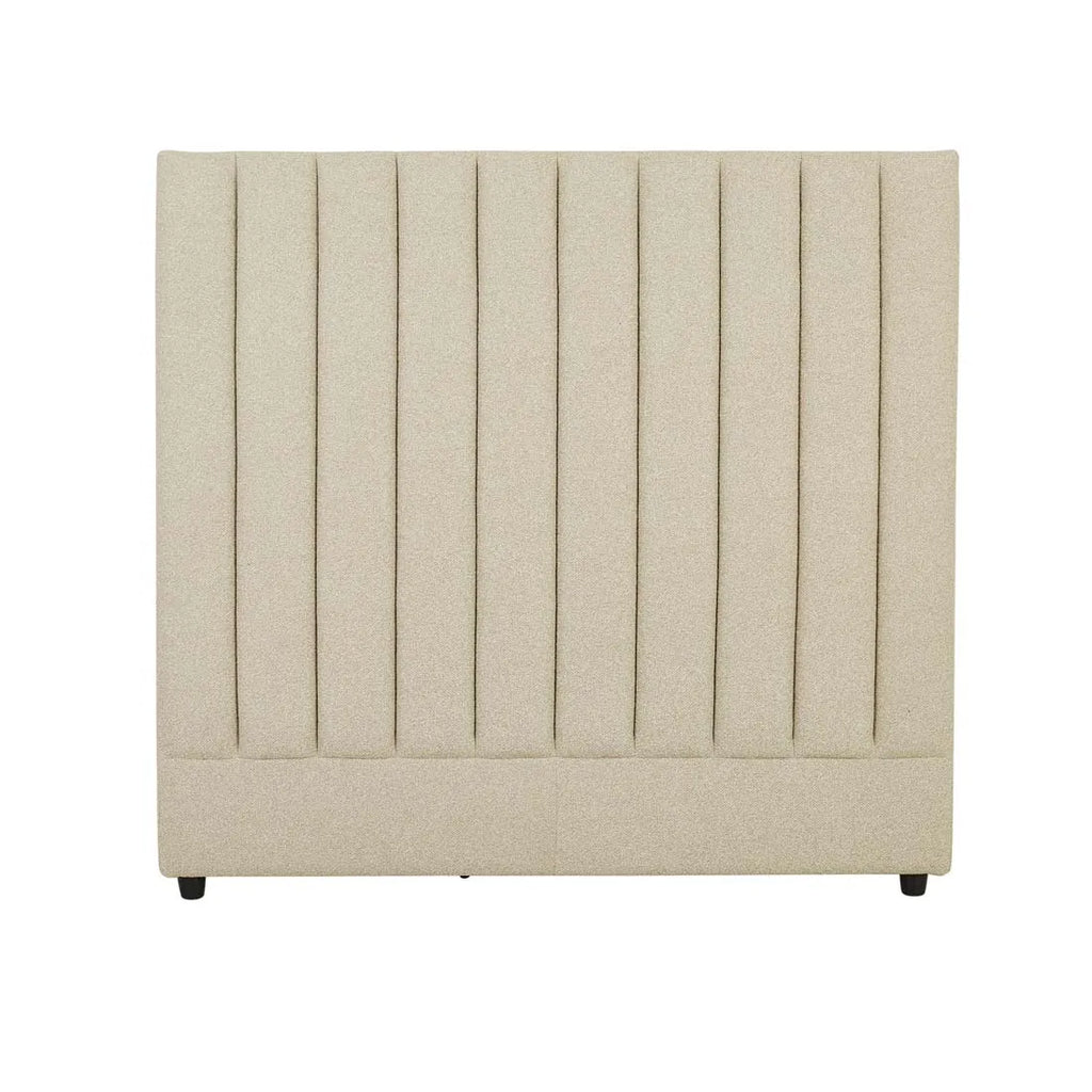 Madrid Channel Bedhead Queen Malt Boucle