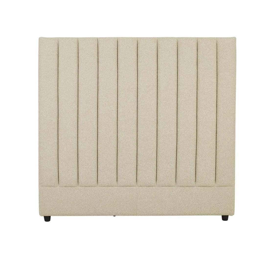 Madrid Channel Bedhead Queen Malt Boucle