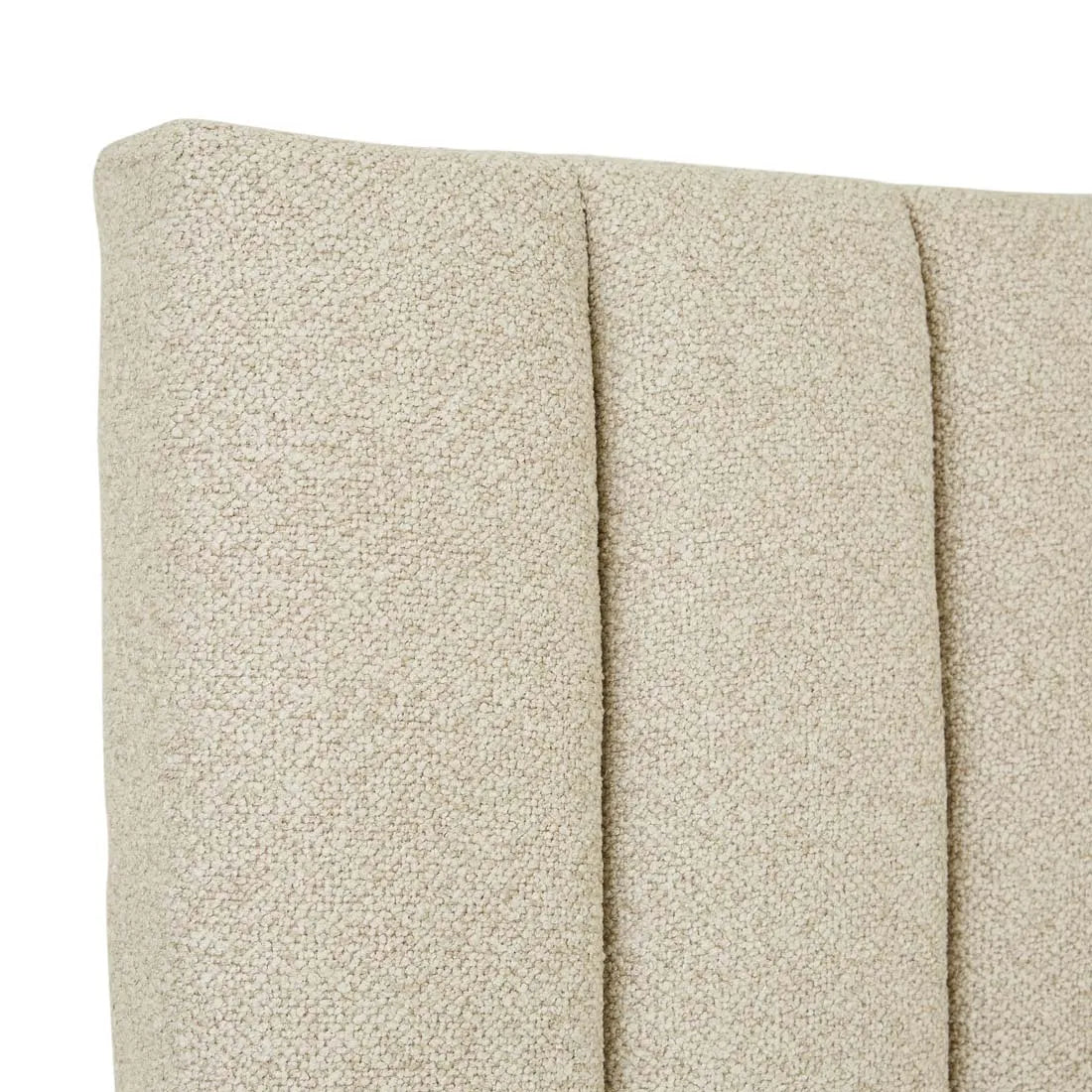 Madrid Channel Bedhead Queen Malt Boucle
