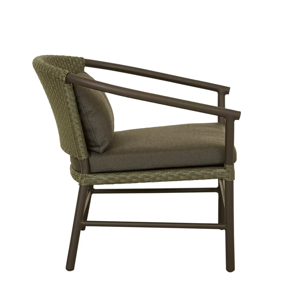 Mauritius Upholstery Chair Moss/Espresso