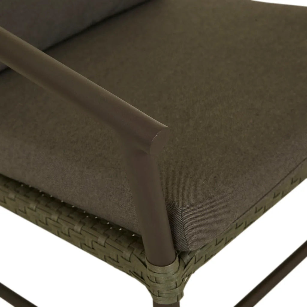 Mauritius Upholstery Chair Moss/Espresso