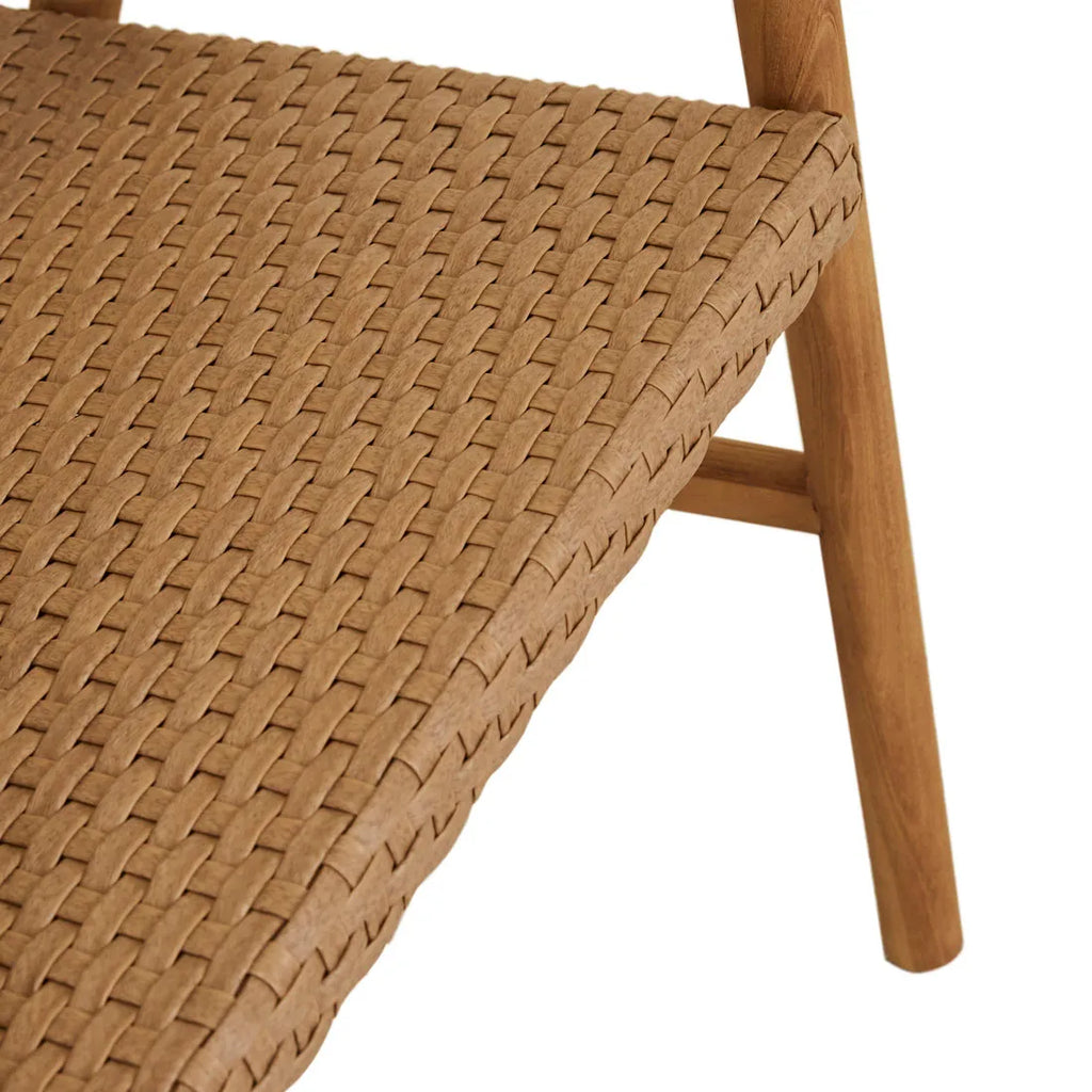 Mauritius Wrap Dining Chair Safari Weave