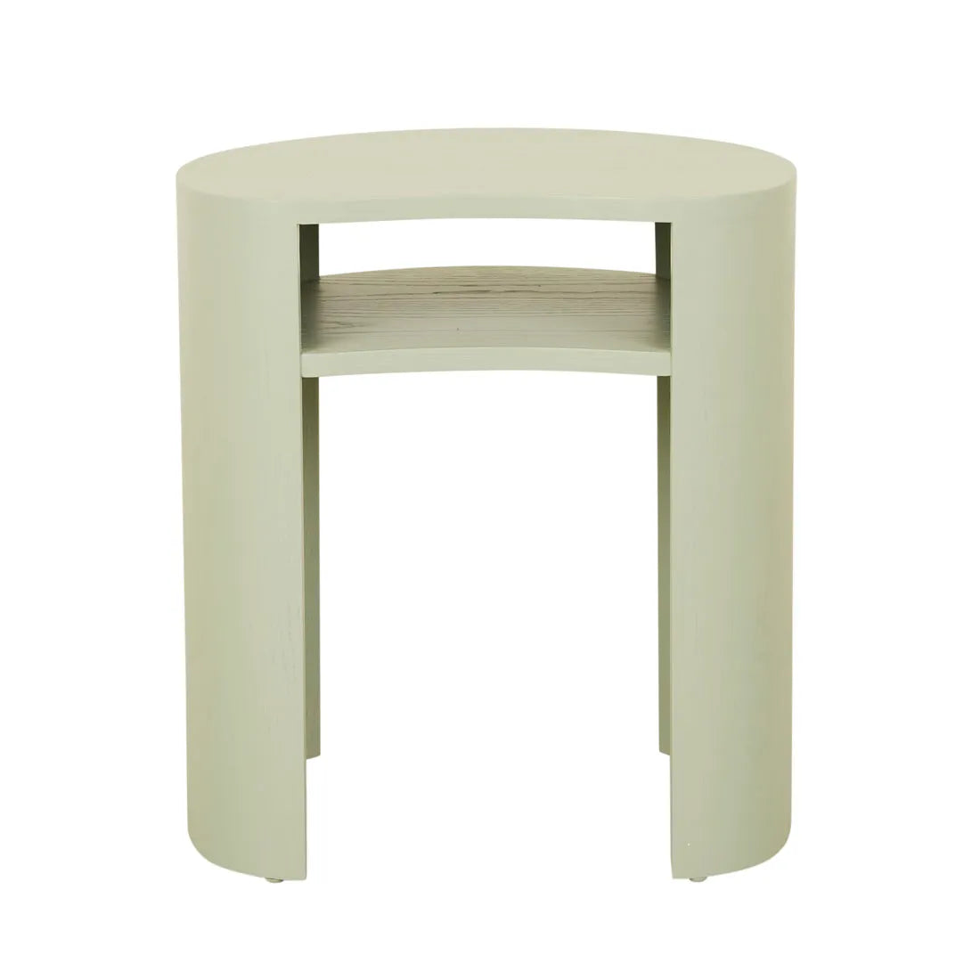 Oberon Curve Side Table Sage