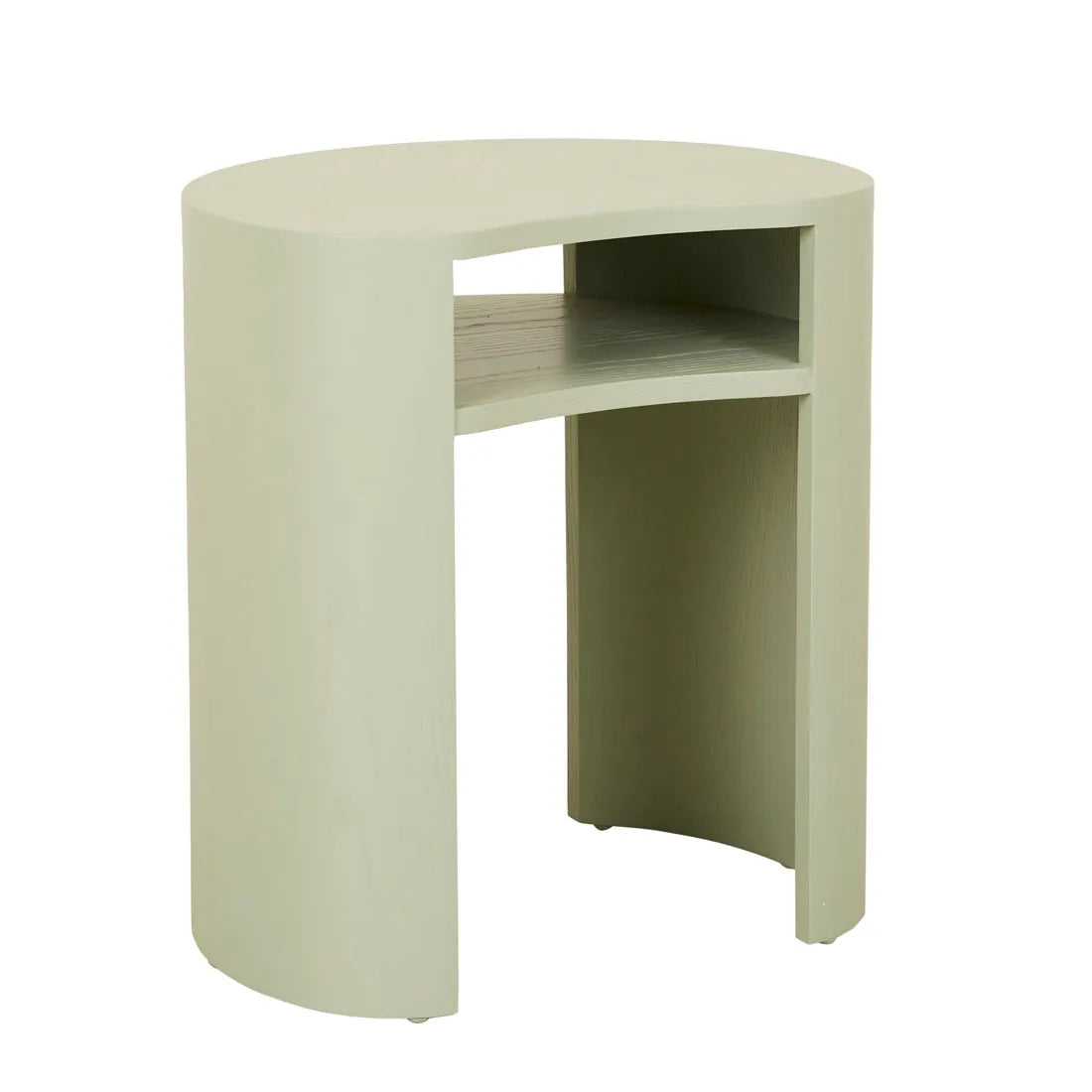 Oberon Curve Side Table Sage