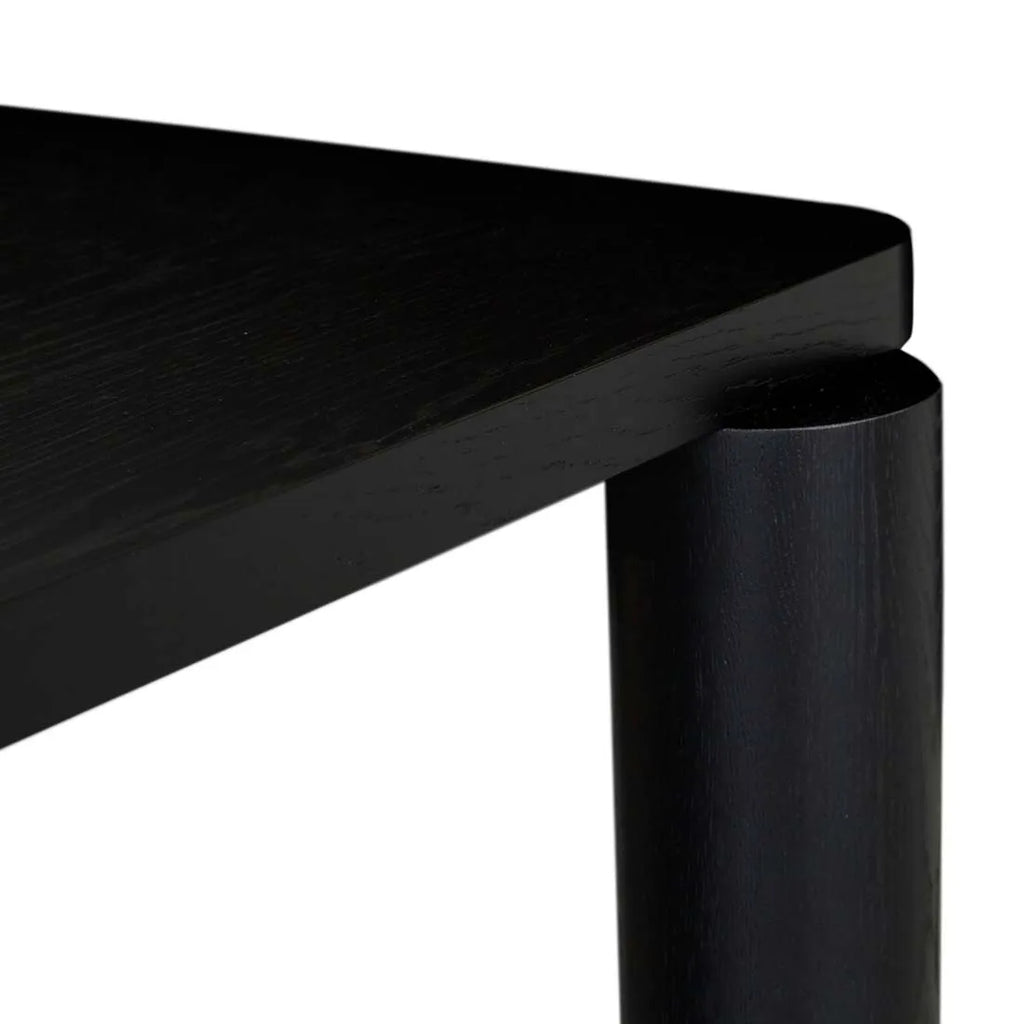 Flint Dining Table 2860mm Black