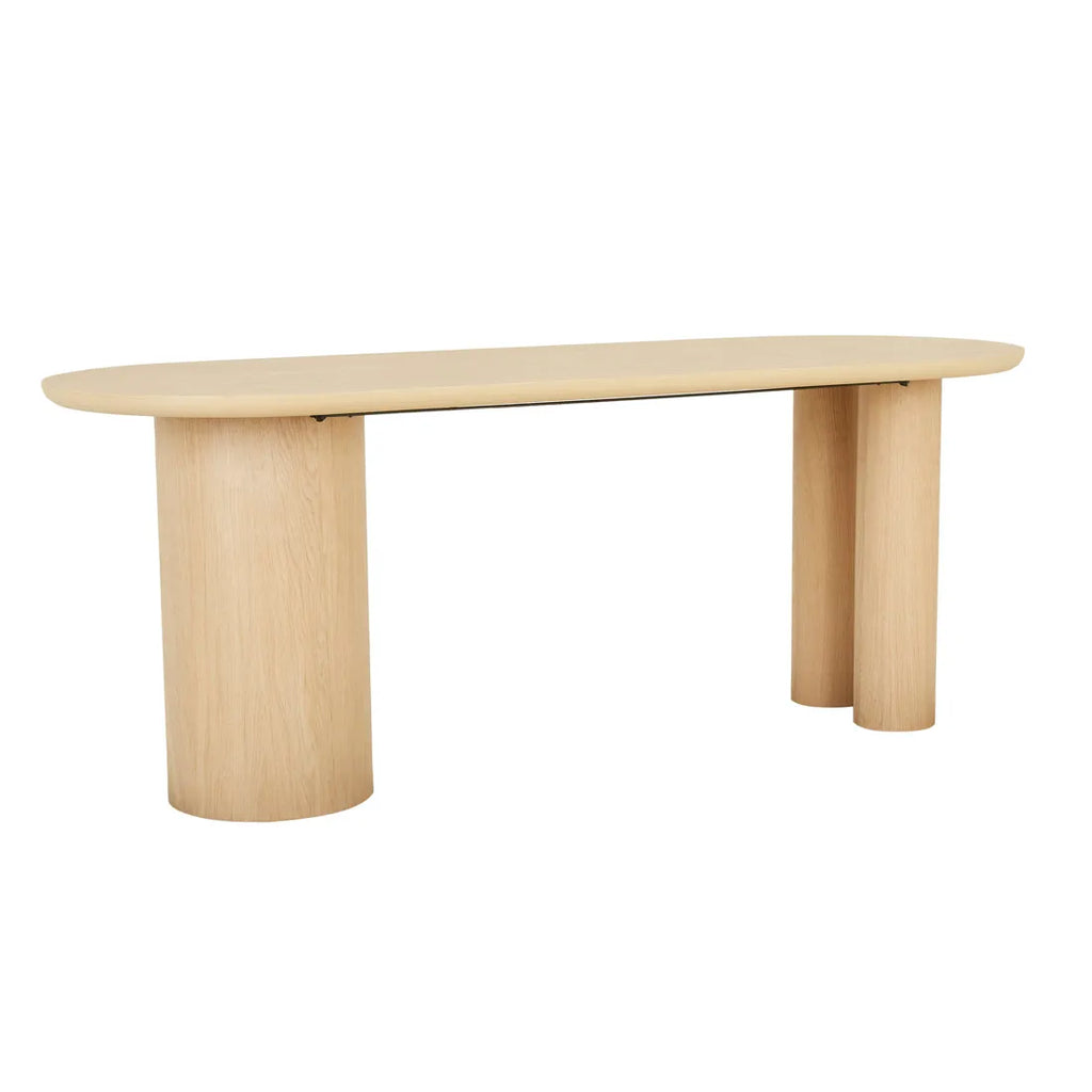 Seb Oval Desk Natural