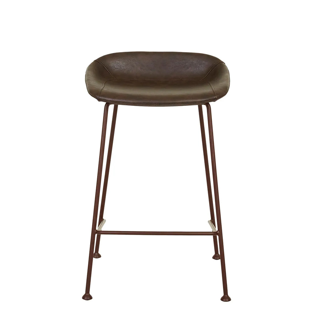 Turner Barstool Vintage Dark Brown