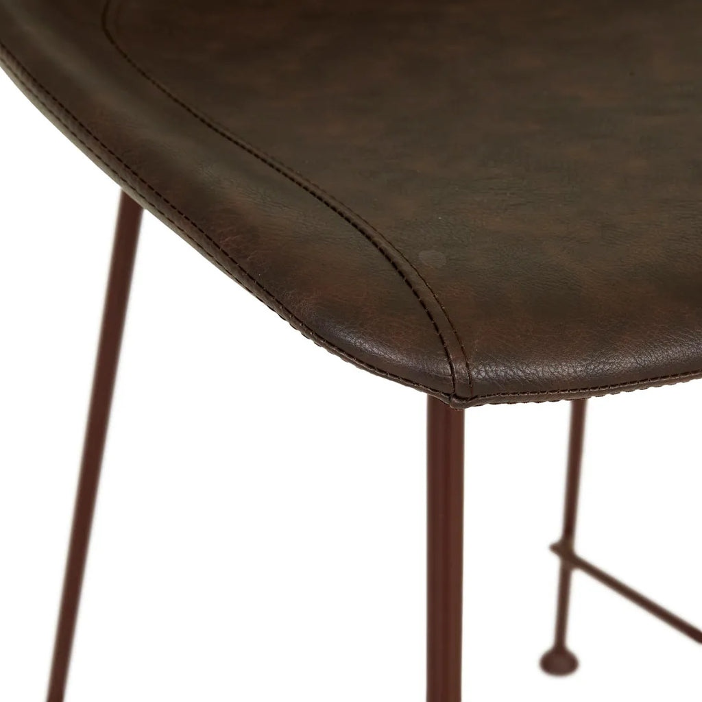 Turner Barstool Vintage Dark Brown