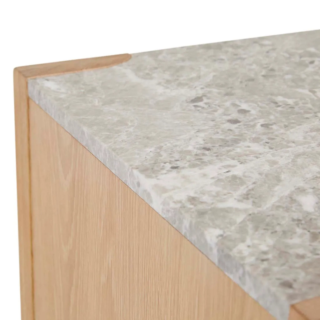 Willa Marble Buffet Natural