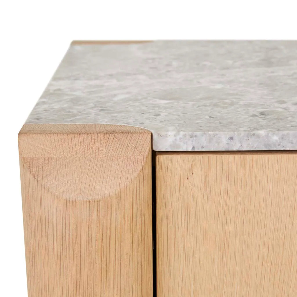 Willa Marble Buffet Natural