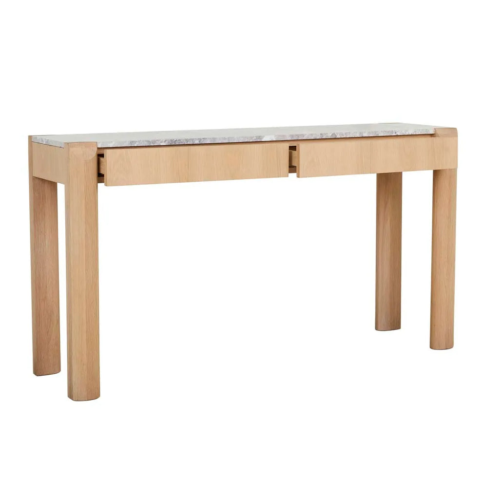 Willa Marble Console Natural
