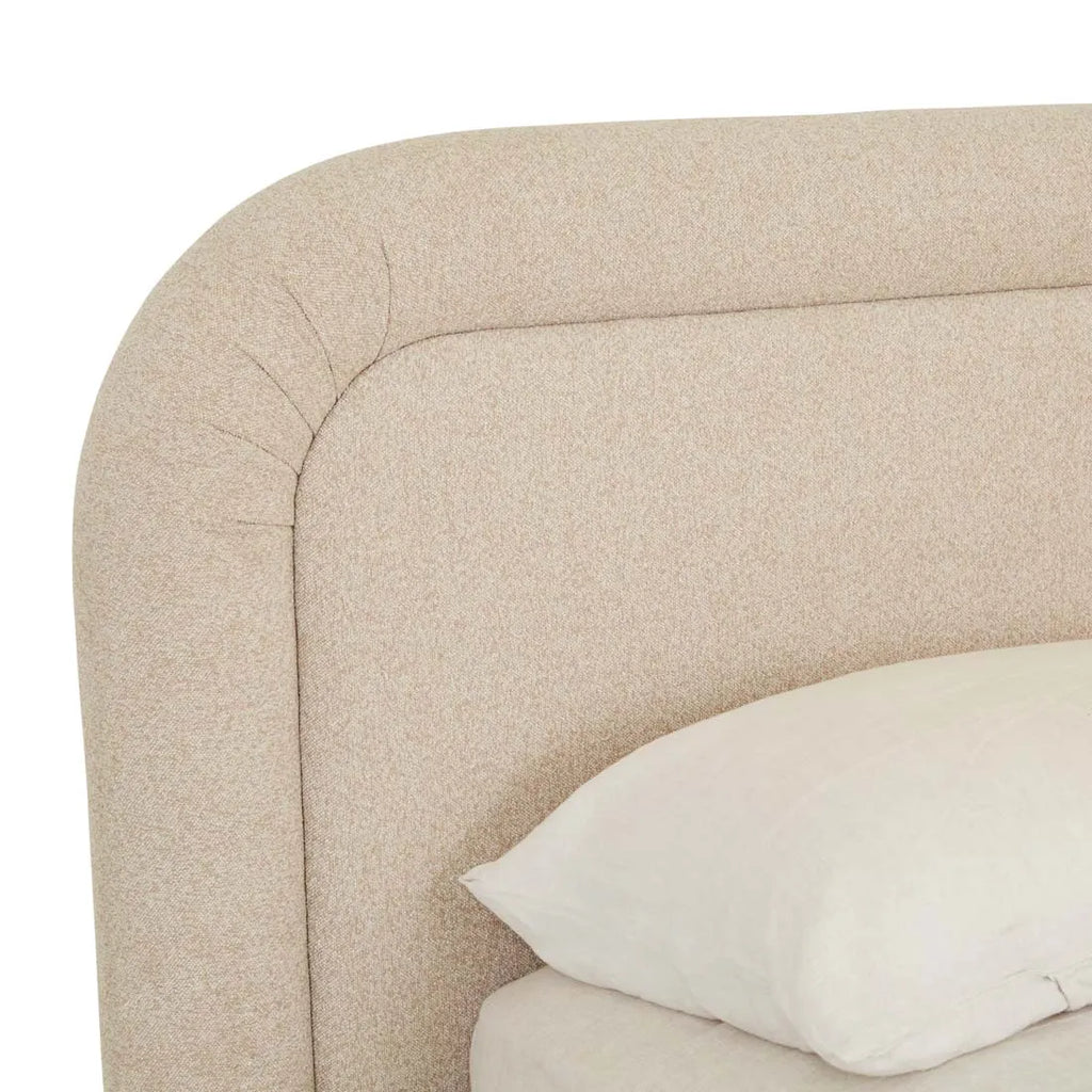 Almos Chubby Bed King Ecru Wheat