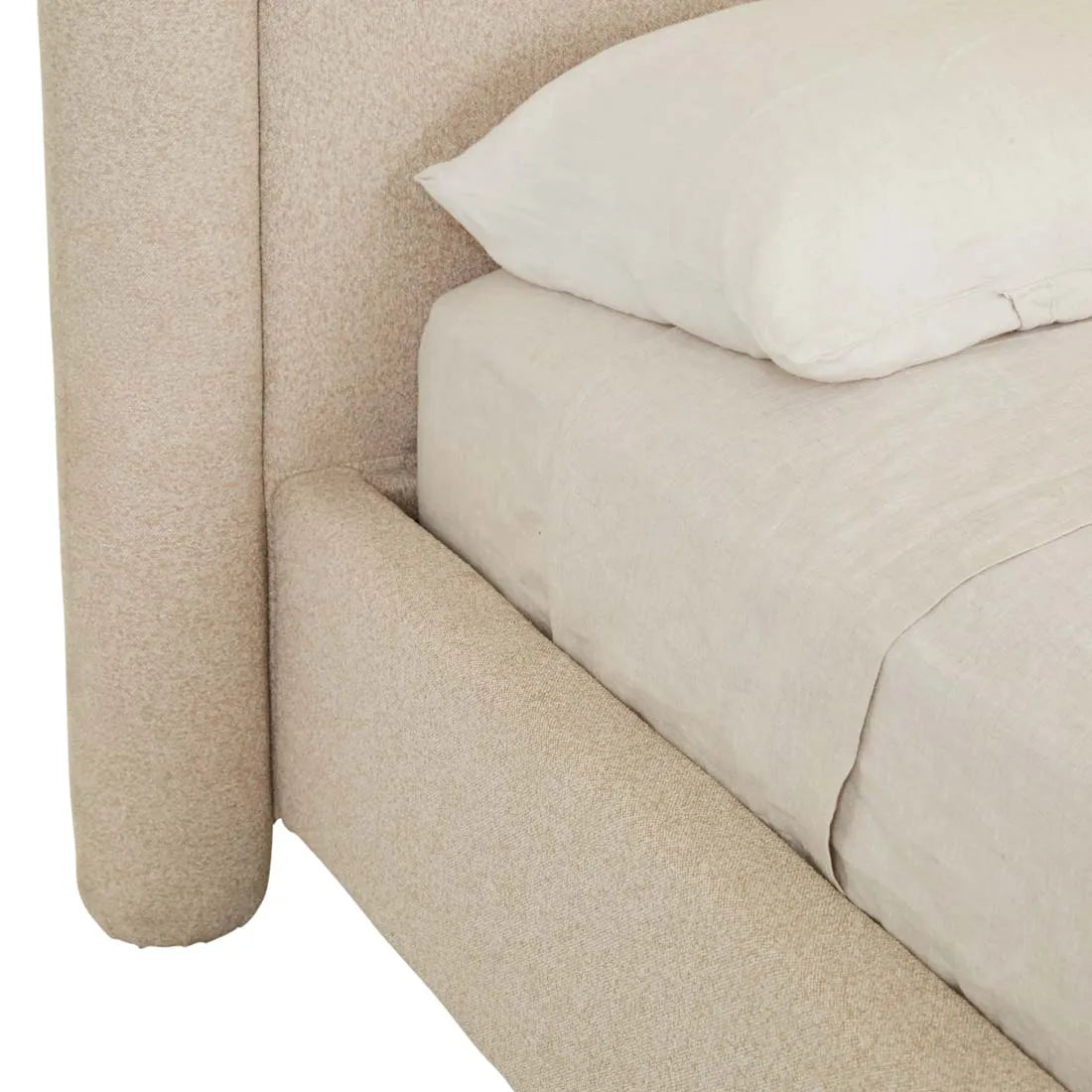 Almos Chubby Bed King Ecru Wheat