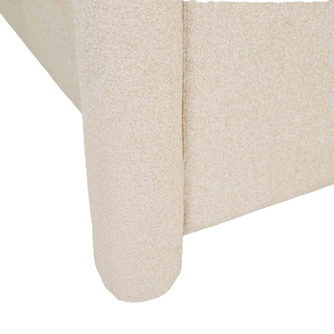 Almos Chubby Bed King Ecru Wheat