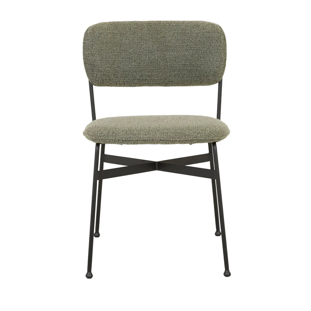 Piccolo Dining Chair Moss Tweed