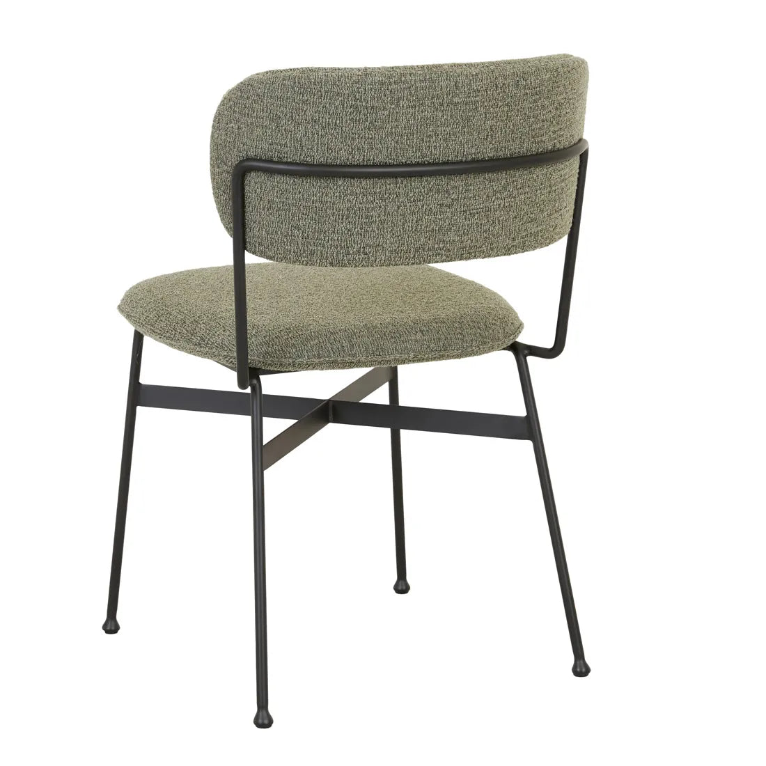 Piccolo Dining Chair Moss Tweed