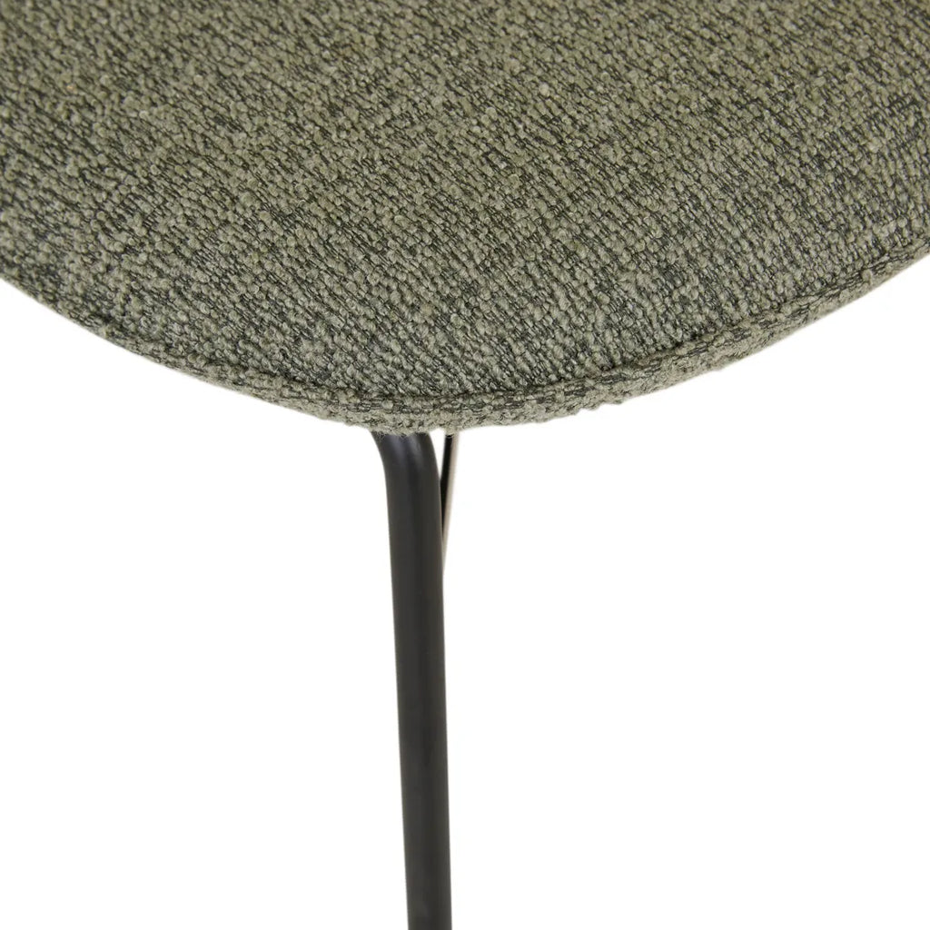 Piccolo Dining Chair Moss Tweed