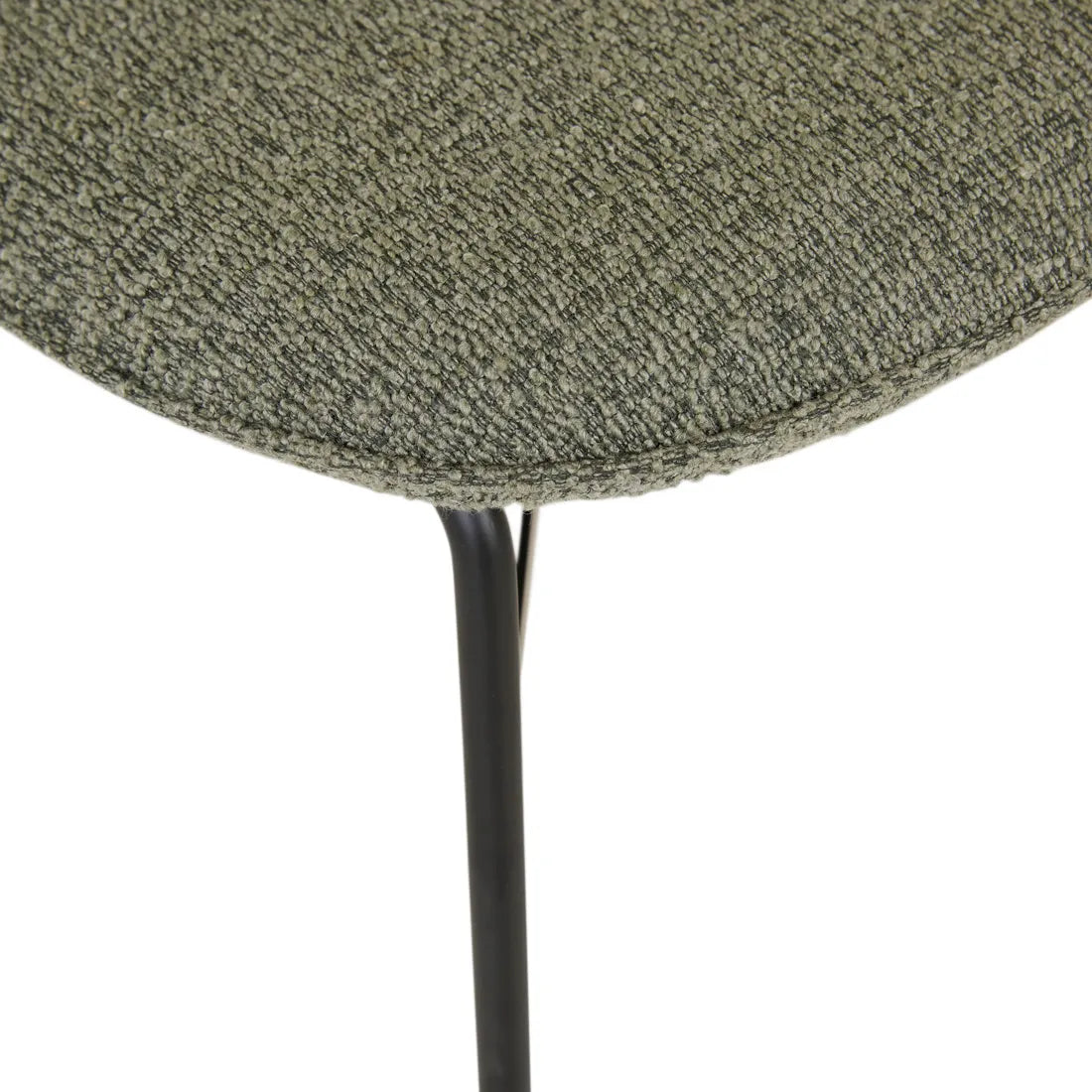 Piccolo Dining Chair Moss Tweed