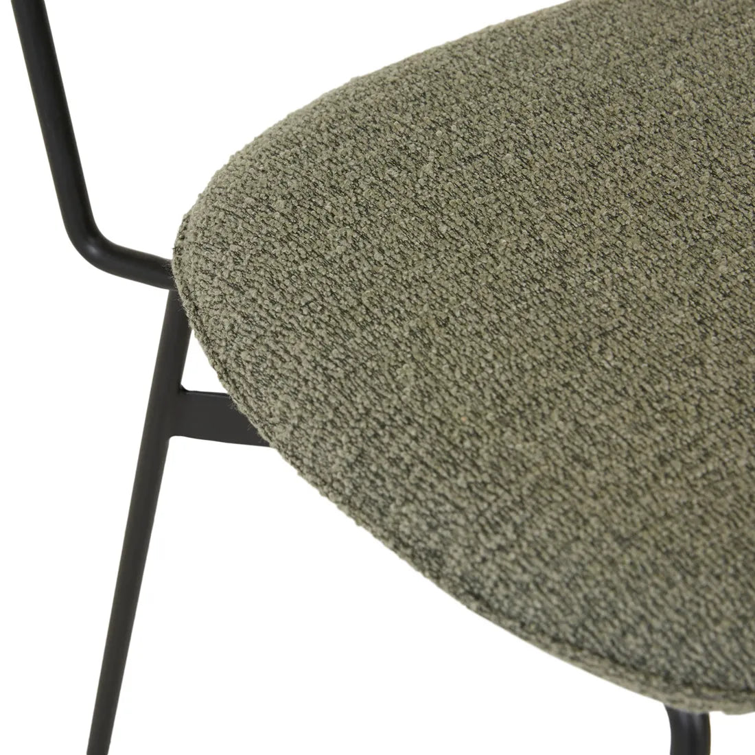 Piccolo Dining Chair Moss Tweed