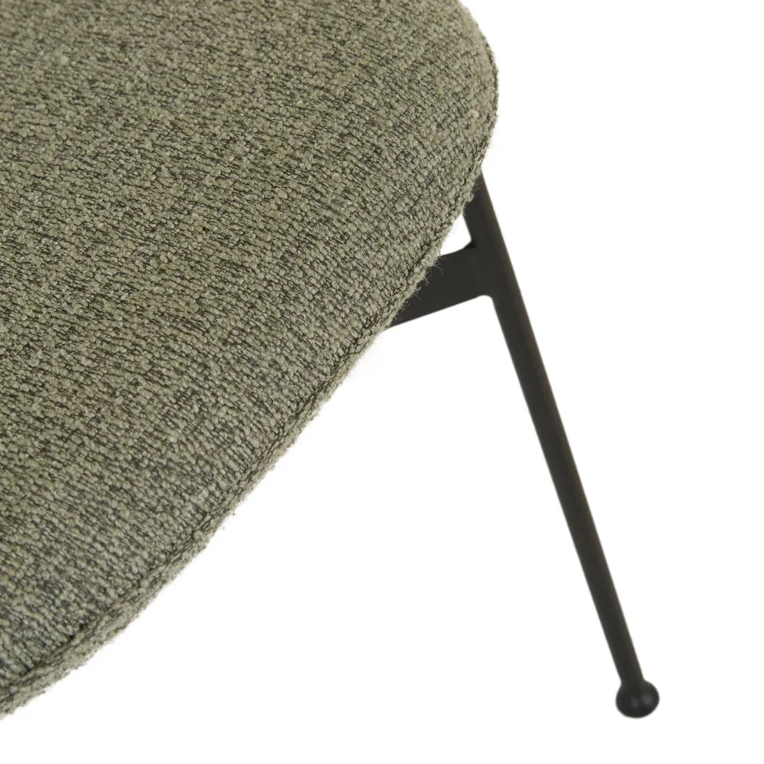 Piccolo Dining Chair Moss Tweed