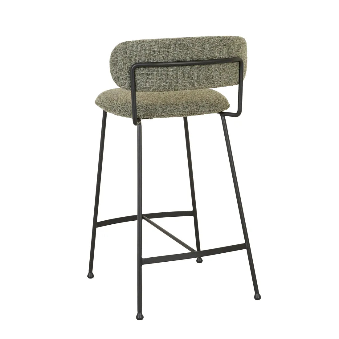 Piccolo Barstool Moss Tweed