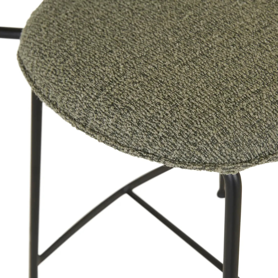 Piccolo Barstool Moss Tweed