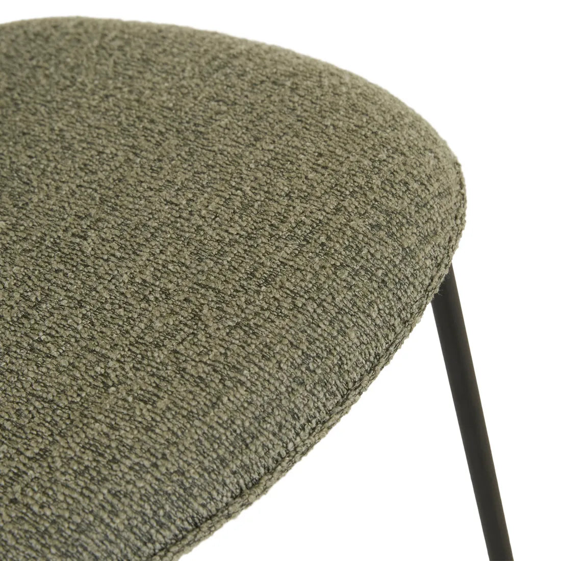 Piccolo Barstool Moss Tweed