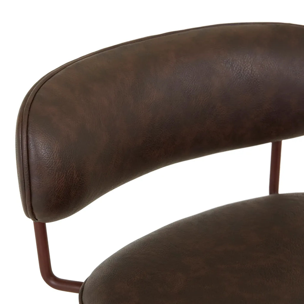 Piccolo Barstool Dark Brown/Syrah