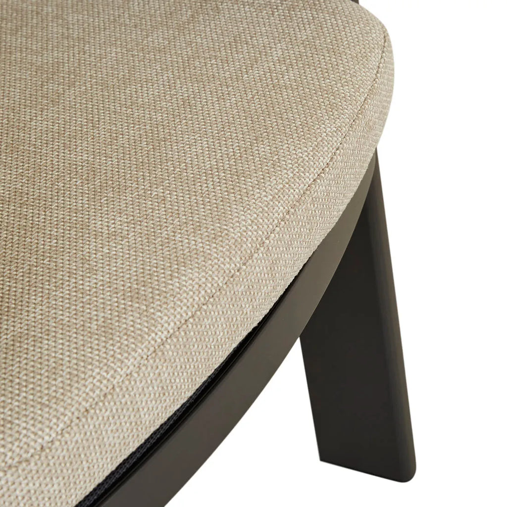 Valencia Rope Dining Chair Carbon Grey