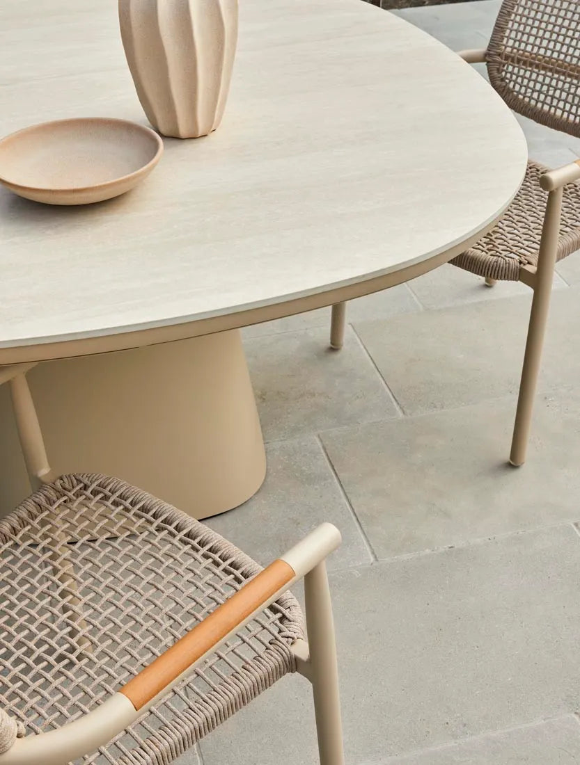 Valencia Weave Dining Chair Carbon Grey
