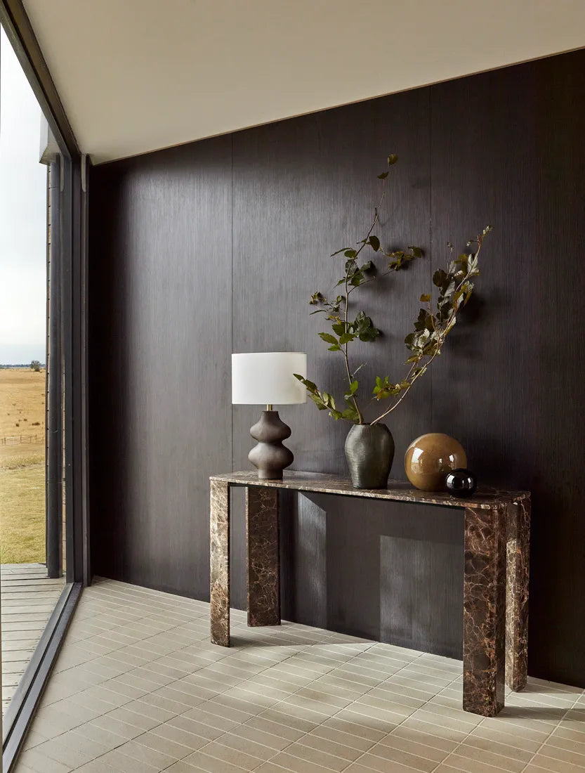 Atlas Slab Console Emperador