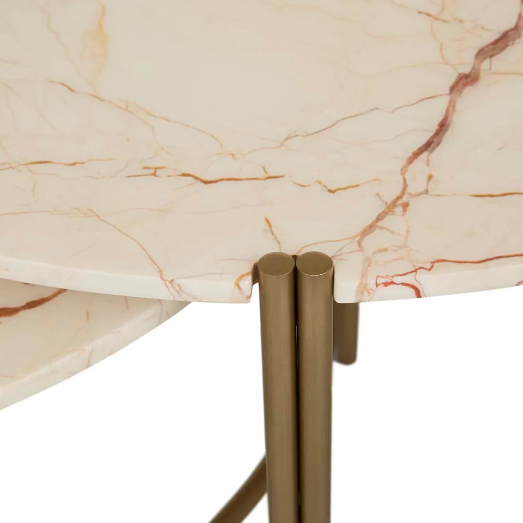 Atlas Twin Nest Coffee Table Matt Brown