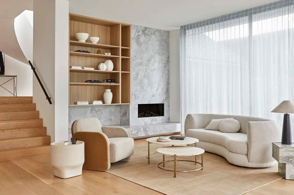 Atlas Twin Nest Coffee Table Matt Brown