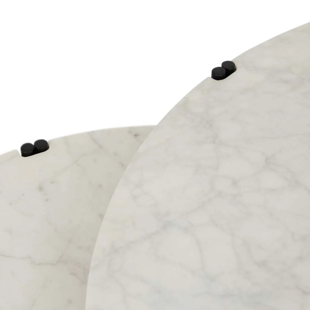 Atlas Twin Nest Coffee Table Matt White