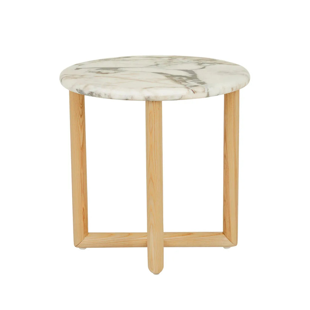 Camille Side Table Ocean Marble