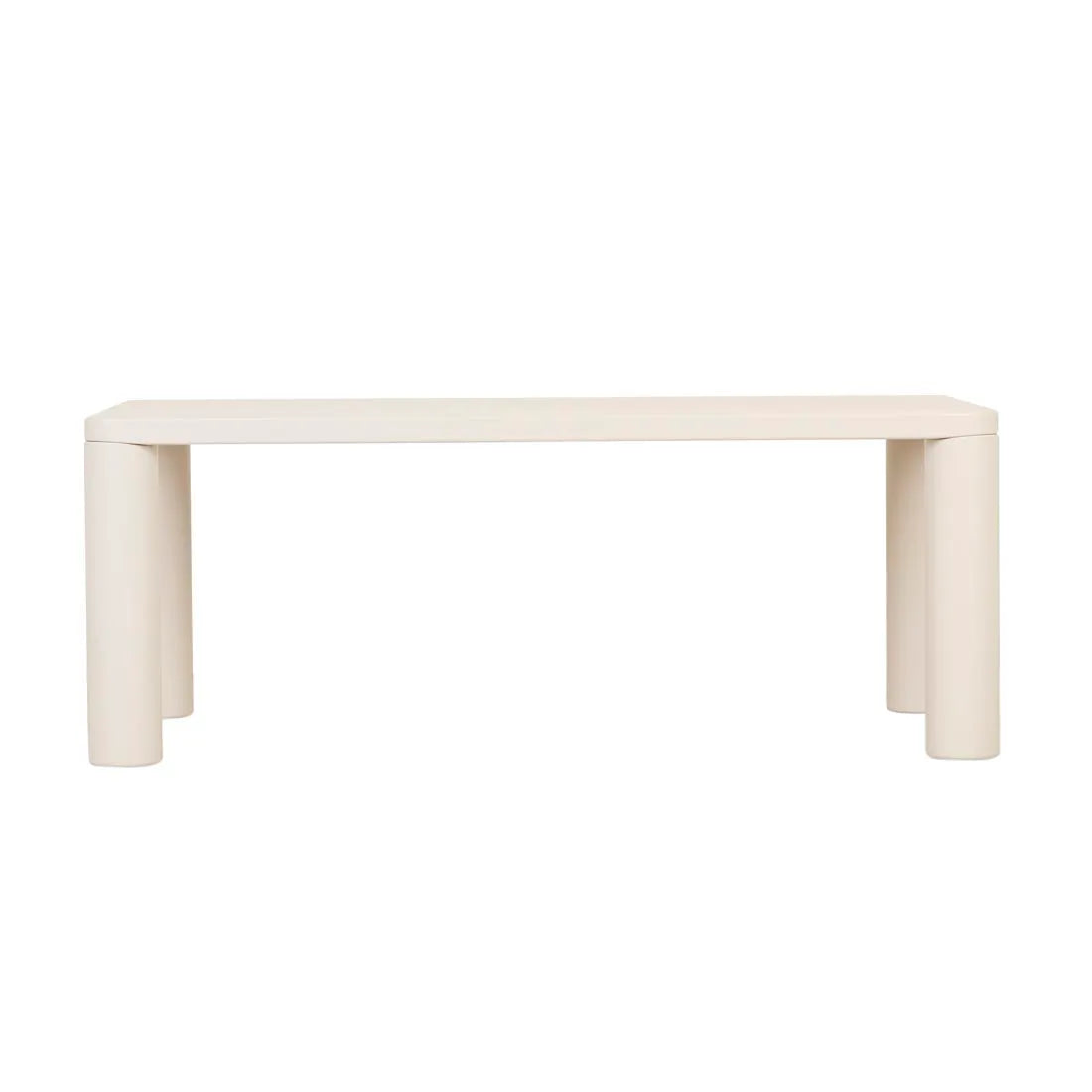 Frankie Dining Table 2000mm Gloss Fossil
