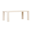 Frankie Dining Table 2000mm Gloss Fossil